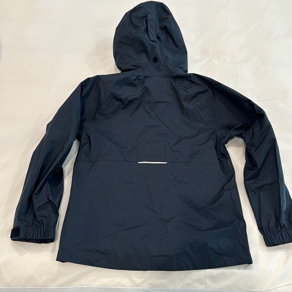 REI co-op kids size small navy blue windbreaker rainier rain jacket - Picture 6 of 11